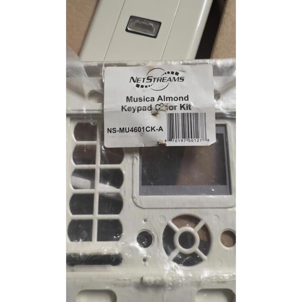 NetStreams Musica Almond Keypad Color Kit - NS-MU4601CK-A